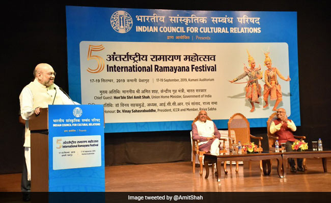 "Ramayana Has Solutions To All Problems In The World," Says Amit Shah