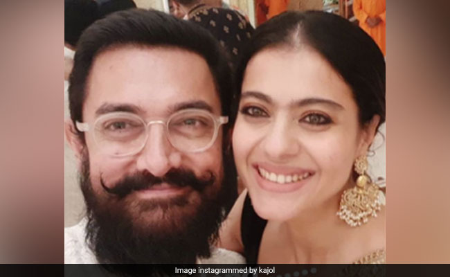 When Aamir Khan And Kajol Posed For A Selfie 'After So Long'