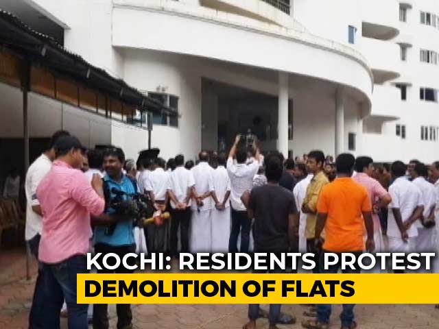 "Injustice": Residents Protest Demolition Of Buildings In Posh Kochi Area