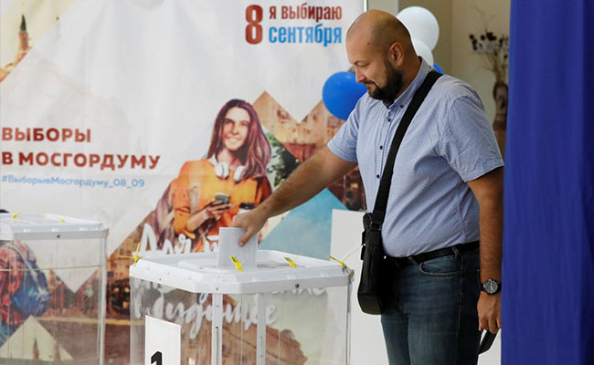 Russians Vote In Regional Elections After Biggest Protests In Years