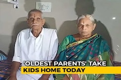 Andhra Couple, 'World's Oldest Parents', To Take Twin Girls Home Today Andhra Couple, 'World's Oldest Parents', To Take Twin Girls Home Today