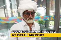 Gujarat Man Impersonates Senior Citizen With Fake Beard At Delhi Airport Gujarat Man Impersonates Senior Citizen With Fake Beard At Delhi Airport
