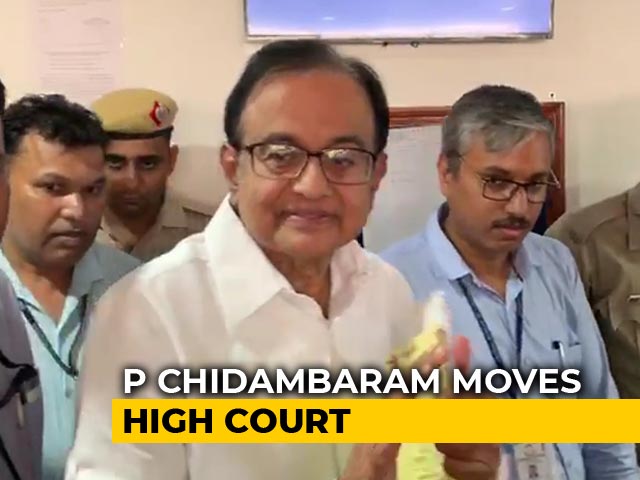 P Chidambaram's Plea In High Court For Bail; Challenges Lower Court Order