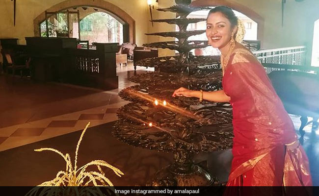 Inside Amala Paul's Onam Celebrations. See Pics