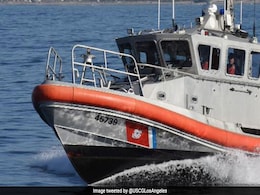 US Coast Guard Boards Chinese Fishing Boats During Patrol In Pacific Ocean US Coast Guard Boards Chinese Fishing Boats During Patrol In Pacific Ocean