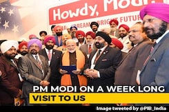 PM Modi Meets Sikhs, Bohra And Kashmiri Pandit Communities In Houston PM Modi Meets Sikhs, Bohra And Kashmiri Pandit Communities In Houston