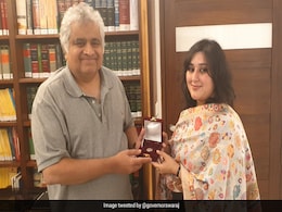 Meeting Harish Salve, Sushma Swaraj's Daughter Fulfils Her Last Promise Meeting Harish Salve, Sushma Swaraj's Daughter Fulfils Her Last Promise