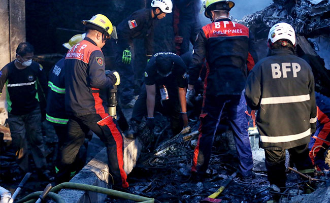 9 Killed As Air-Ambulance Plane Crashes At Resort Area In Philippines