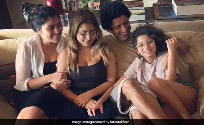 Farhan Akhtar's Pic With Shakya And Akira Is All About 'Daughter <i>Shakti</i>'