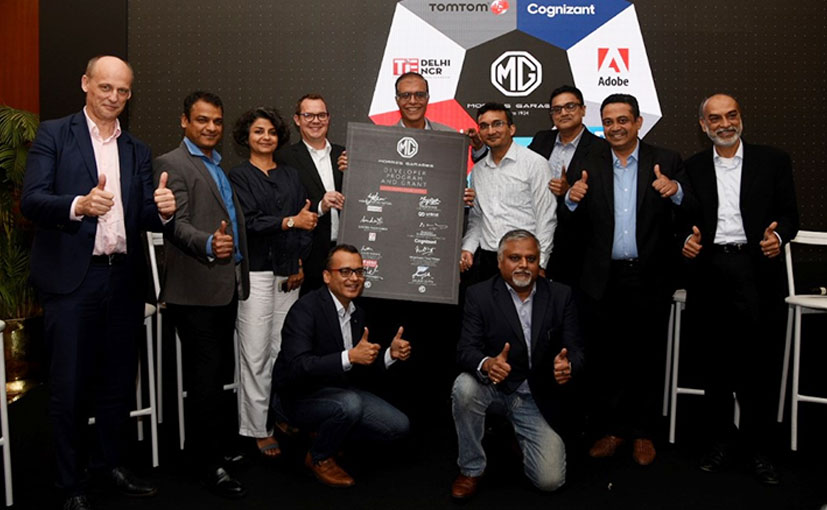 MG Motor India And Tech Partners Launch A New Developer And Grant Program For Startups