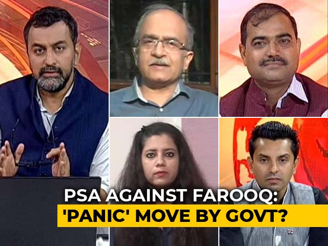 Farooq Abdullah's Detention: Public Safety Or Silencing Dissent?