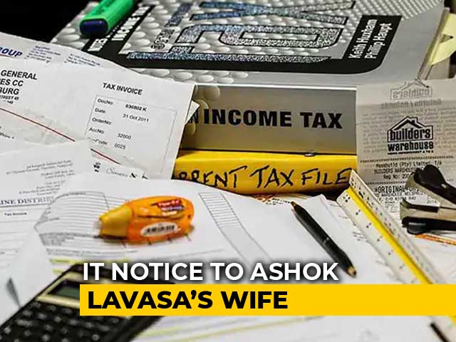 Income Tax Notice To Election Commissioner Ashok Lavasa's Wife