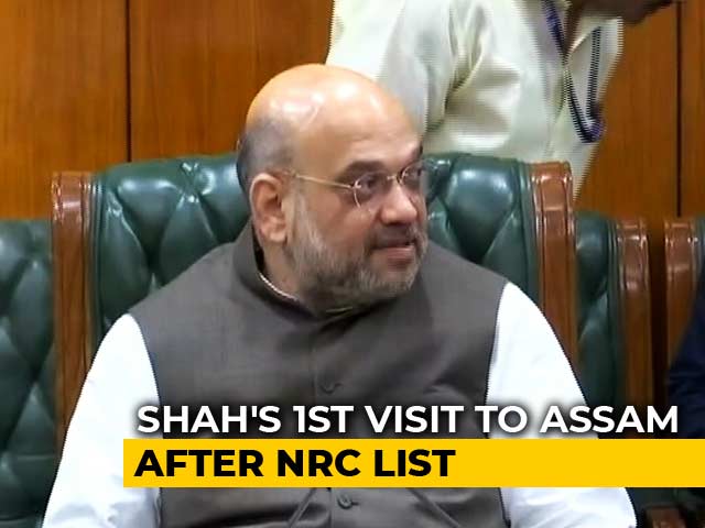 Amit Shah In Assam Today, His First Visit Since Release Of Citizens' List