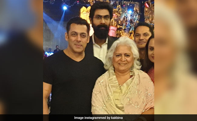 Nothing To See Here, Just A Pic Of Salman Khan And Rana Daggubbati