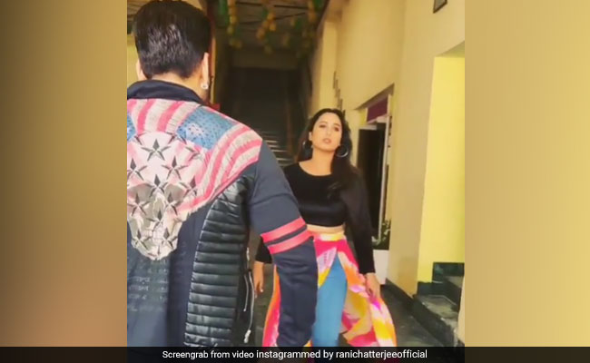 भोजपुरी एक्ट्रेस रानी चटर्जी का अचानक 'भाईजान' से हुआ सामना, फिर किया ऐसा- देखें थ्रोबैक Video