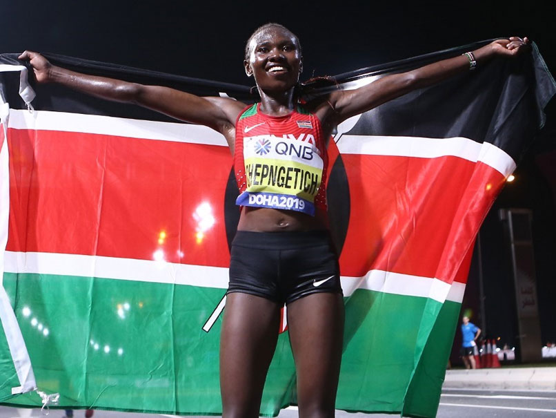 World Athletics Championships: Ruth Chepngetich Takes Women's Marathon Gold As Heat Decimates Rivals