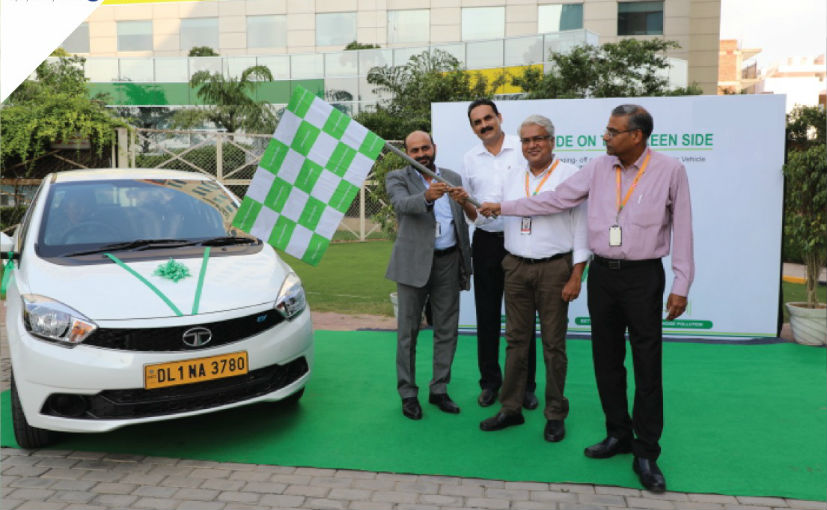 Aaveg Adds Tata Tigor EVs To Its Fleet For Corporate Travel