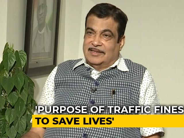 "Need To Create Fear Of Law": Nitin Gadkari To NDTV On Traffic Fines