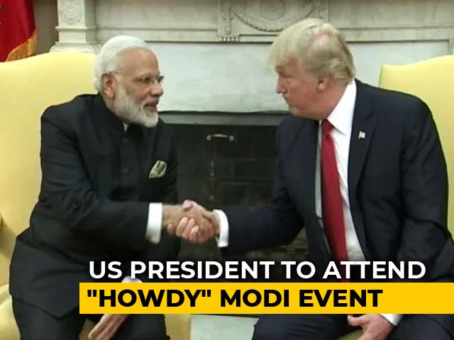 President Trump Says "Howdy, Modi"