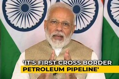 PM, Nepal Counterpart Launch South Asia's 1st Cross-Border Petro Pipeline PM, Nepal Counterpart Launch South Asia's 1st Cross-Border Petro Pipeline