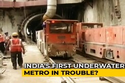 Hundreds Homeless After Digging For Kolkata Metro Tunnel Hits Water Body Hundreds Homeless After Digging For Kolkata Metro Tunnel Hits Water Body