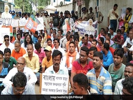 Bengal's Bolpur On The Boil As BJP Claims Theft Of Party Worker's Body Bengal's Bolpur On The Boil As BJP Claims Theft Of Party Worker's Body