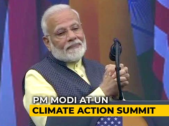 PM Among First Set Of Speakers At UN Climate Summit