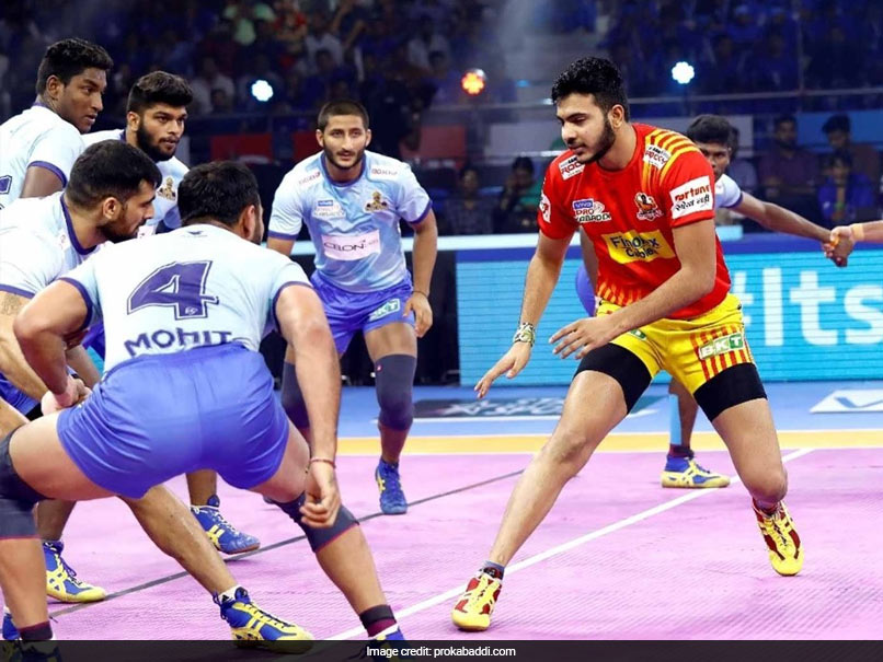 Pro Kabaddi: Gujarat Fortunegiants Thrash Tamil Thalaivas, UP Yoddha Edge Past Haryana Steelers