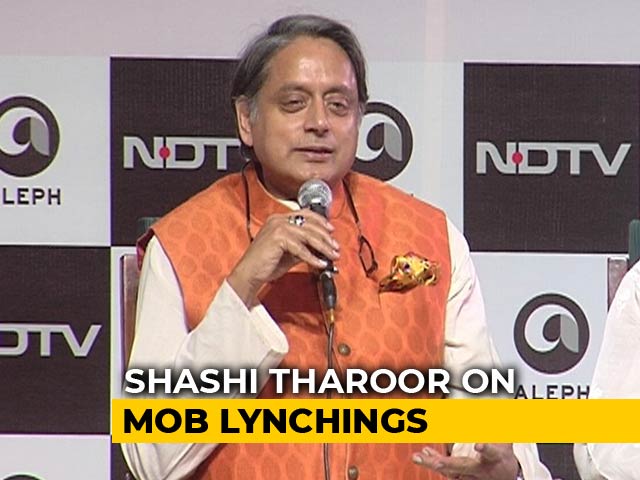 Lynchings Have Nothing To Do With Lord Ram, Says Shashi Tharoor