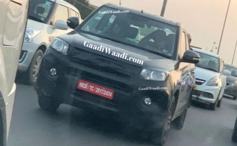 2020 Maruti Suzuki Vitara Brezza Facelift Spotted Testing; Will Get A Petrol Engine