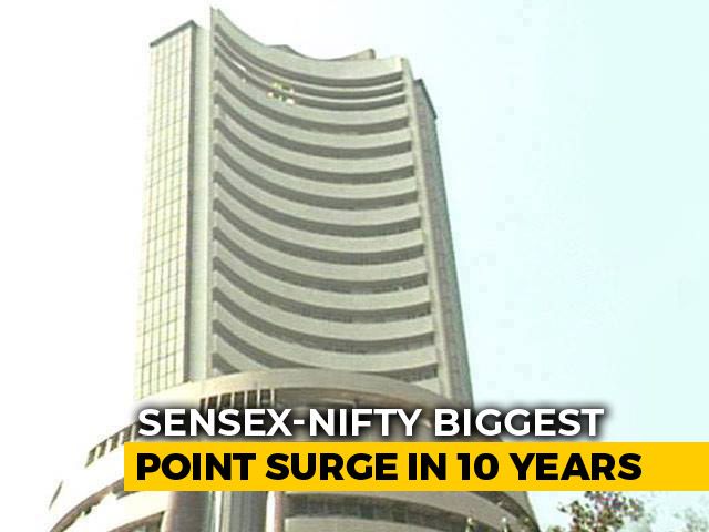Sensex Jumps 1,950 Points, Nifty Tops 11,250 After Corporate Tax Cut