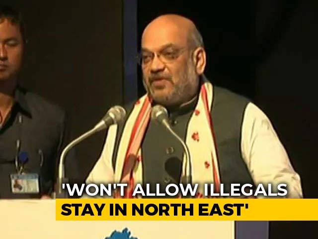 "No Illegal Immigrant Can Stay In Assam Or Enter Other States": Amit Shah
