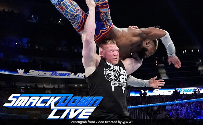 WWE में ब्रॉक लेसनर ने सारी हदें की पार, रिंग में ऐसे बनाया रेसलर को शिकार, देखें VIDEO