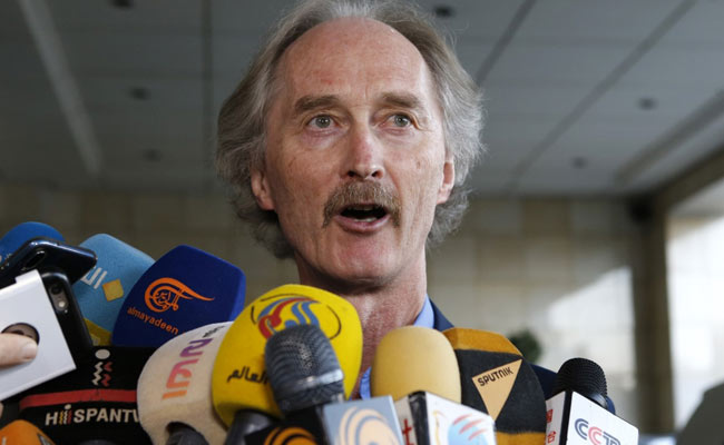 UN Envoy To Syria To Hold Talks To Form Panel To Draft New Constitution