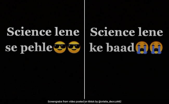 Tiktok Top 10: यूजर ने बताई साइंस स्टूडेंट की पहले और बाद की LIFE, देखें फनी VIDEO
