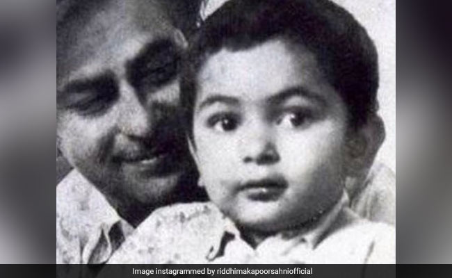 On Rishi Kapoor's Birthday Eve, Daughter Riddhima Kapoor Struck Gold In Her Photo Archive
