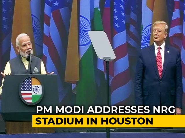PM Modi Addresses Packed 'Howdy, Modi!' Event In US, Donald Trump Attends