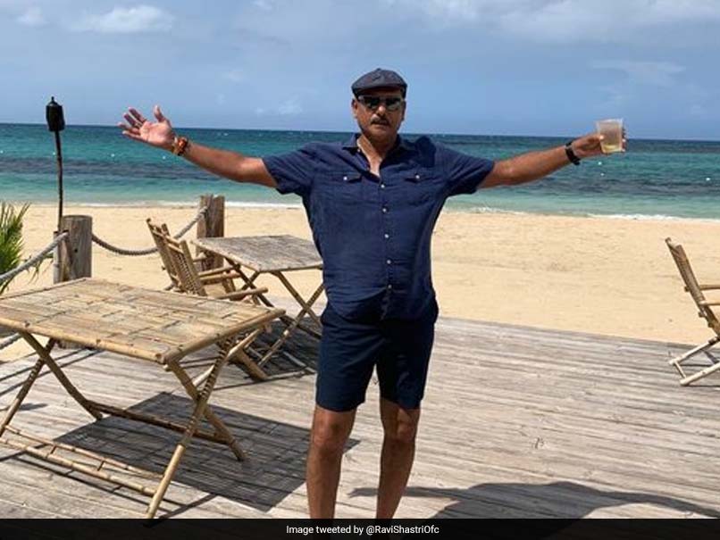 Coach Ravi Shastri's Picture With "Divine" Punch Inspires Hilarious Memes On Twitter