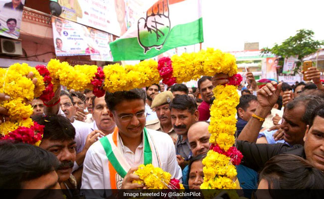 Sachin Pilot's Birthday Turns Into Congress Show Of Strength In Rajasthan