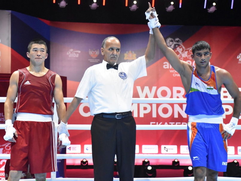 World Boxing Championships: Manish Kaushik Starts On A Winning Note