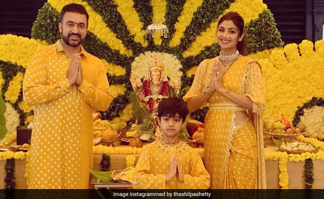 Ganesh Chaturthi: Inside Shilpa Shetty, Raj Kundra And Viaan's Eco-Friendly Celebrations