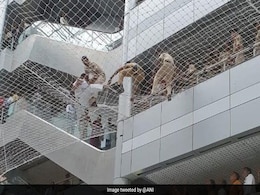 2 Teachers Jump Off State Secretariat In Mumbai, Saved By Safety Net 2 Teachers Jump Off State Secretariat In Mumbai, Saved By Safety Net