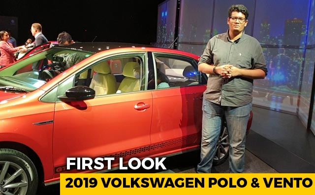 2019 Volkswagen Polo And Vento Facelift First Look