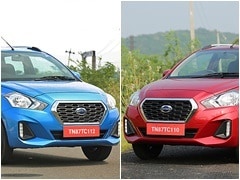 Datsun GO CVT And GO+ CVT Bookings Open For Rs. 11,000