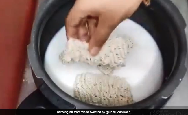 Watch: Recipe For Sweet Maggi, Cooked In Milk, Infuriates Twitter