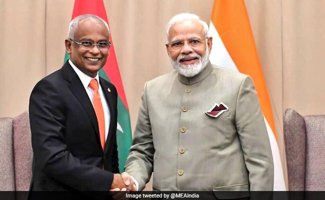 PM Modi Talks To Maldivian President Mohamed Solih On New Year