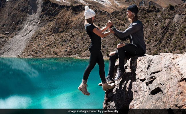Instagram Couple Slammed For "Attention-Seeking, Dangerous" Cliff Pic