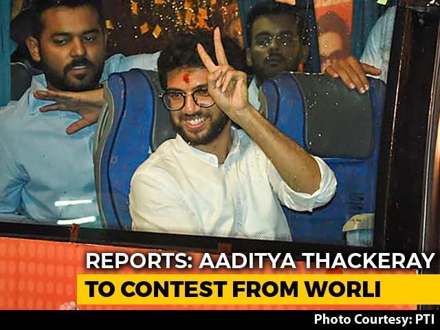 Aaditya Thackeray To Make Debut In Maharashtra Polls From Worli: Report