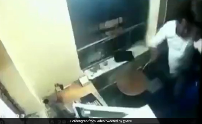 On Camera, BJP Worker Thrashes Toll Booth Employee In Madhya Pradesh