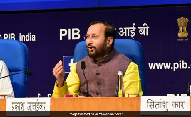 "Not Seen In 90 Out Of 100 Days": Prakash Javadekar On Rahul Gandhi Dig